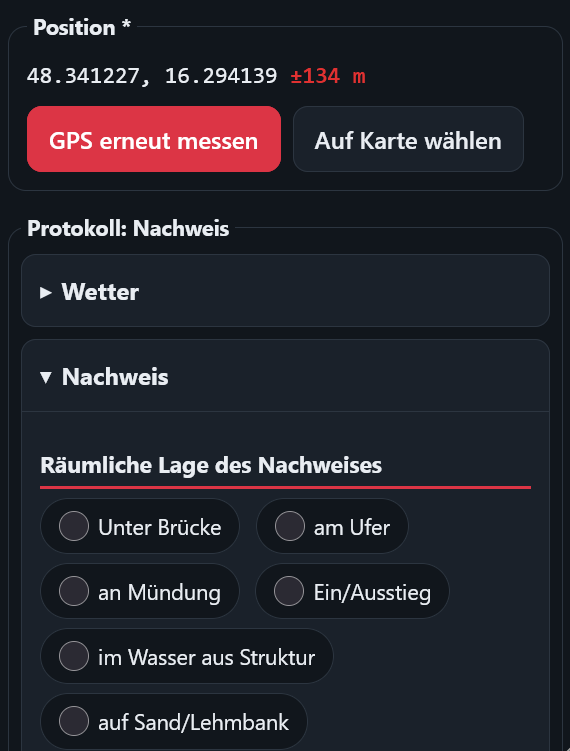 Formular in der PWA