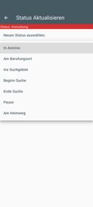 Status aktualisieren